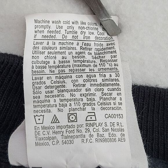 Champion Reverse Weave Womens Small Black Pullover Unity Peace Harmony Oneness - Picture 8 of 8